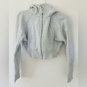 lululemon athletica Women's Gray Bomber Jacket